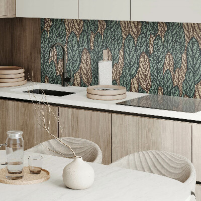 Pvc wandpaneel Bladpatroon