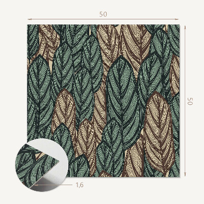 Pvc wandpaneel Bladpatroon