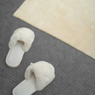 Wandbekleding vinyl Moderne lijnen in een abstracte versie