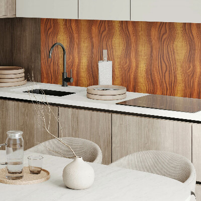 Vinyl wandbekleding Golven van hout