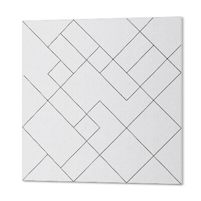 Vinyl wandbekleding Abstracte lijnvormen