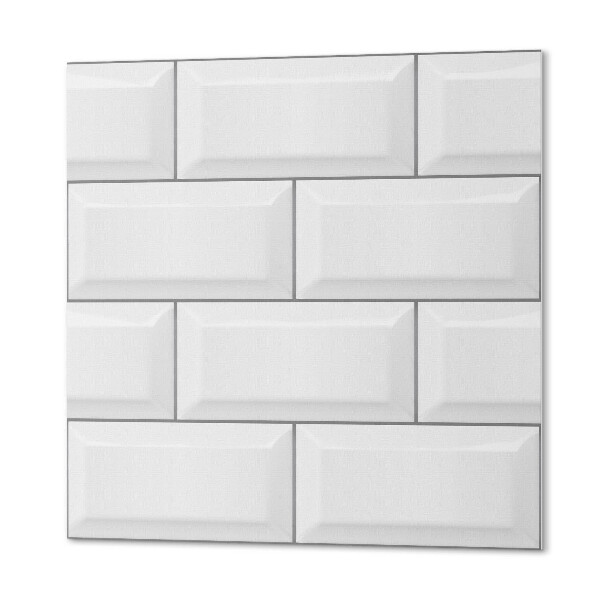 Vinyl wandbekleding Baksteenmotief in een minimalistisch ontwerp