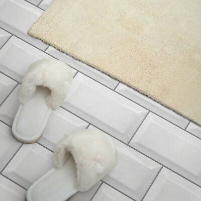 Vinyl wandbekleding Baksteenmotief in een minimalistisch ontwerp