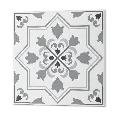 Wandbekleding vinyl Bloemenaccenten in een stijlvolle uitvoering