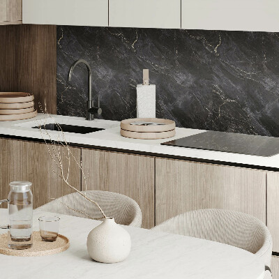 Vinyl wandbekleding Verfijnd marmer met subtiele adering