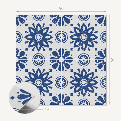 Wandbekleding vinyl Bloemenprint