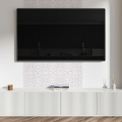 Wandbekleding vinyl Een verfijnd bloemenmotief