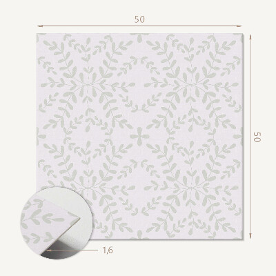 Wandbekleding vinyl Een verfijnd bloemenmotief