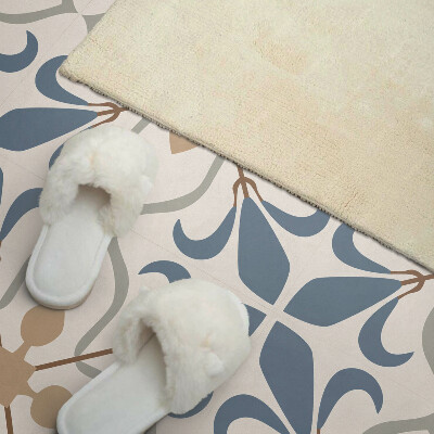 Wandbekleding vinyl Bladrijk bloemmotief