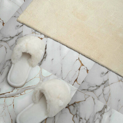 Vinyl wandbekleding Een elegant marmermotief in een klassieke stijl