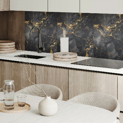 Wandbekleding vinyl Een chique imitatie marmerpatroon