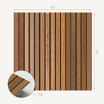 Vinyl wandbekleding Borden met interessante texturen