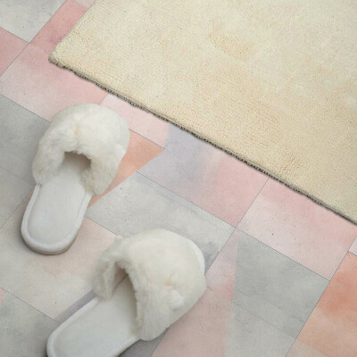 Pvc wandpaneel Pastelkleurige geometrische vormen