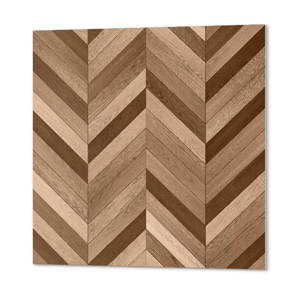 Pvc wandpaneel Houten visgraat in klassieke stijl