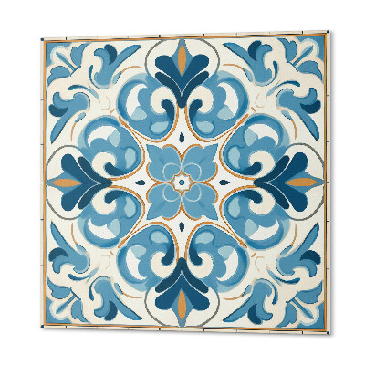 Vinyl wandbekleding Plantenpatroon in balans