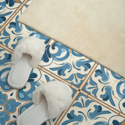 Vinyl wandbekleding Plantenpatroon in balans