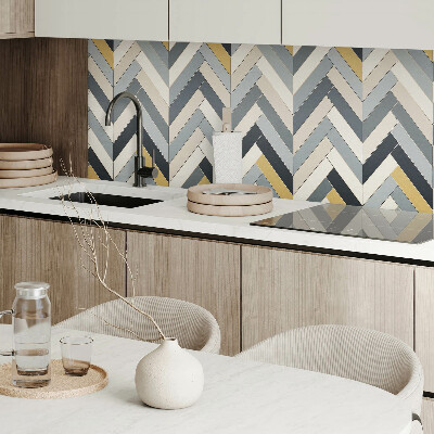 Pvc wandpaneel Visgraat elegantie