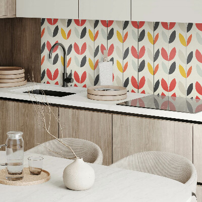 Vinyl wandbekleding Bladontwerp