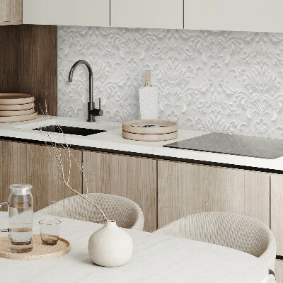 Vinyl wandbekleding Een chique patroon met textuur