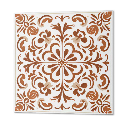 Wandbekleding vinyl Ornamentaal bloemenpatroon