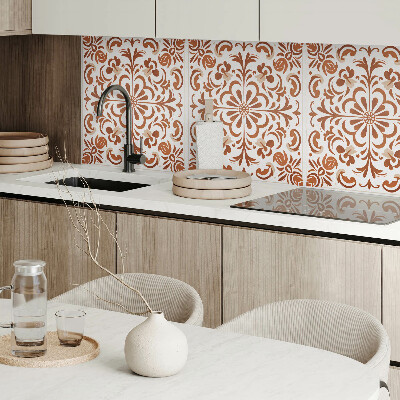 Wandbekleding vinyl Ornamentaal bloemenpatroon