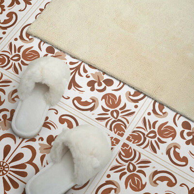 Wandbekleding vinyl Ornamentaal bloemenpatroon