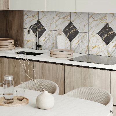 Pvc wandpaneel Chique marmeren graphics