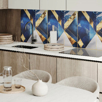 Wandbekleding vinyl Geometrische patronen in kleuren