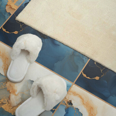 Vinyl wandbekleding Abstractie met golvende vormen