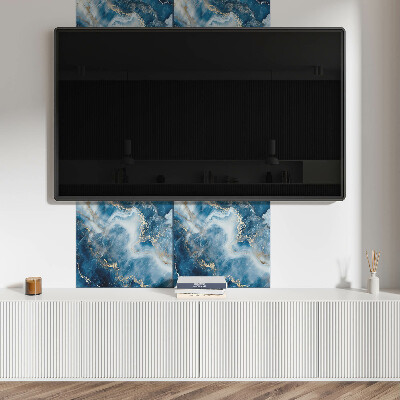 Wandbekleding vinyl Een fenomenaal marmerpatroon