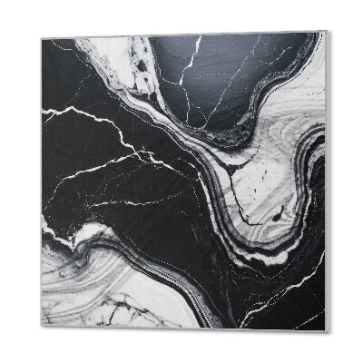 Wandbekleding vinyl Gestileerd marmer in een abstracte vorm