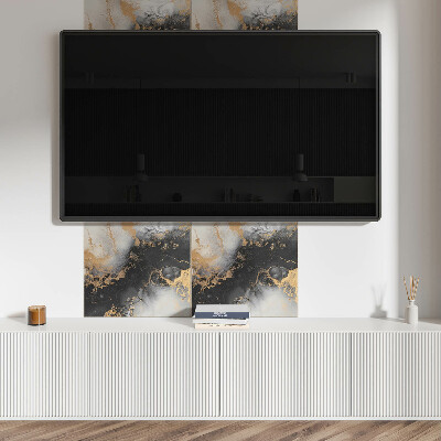 Vinyl wandbekleding Vlekken in het artistieke