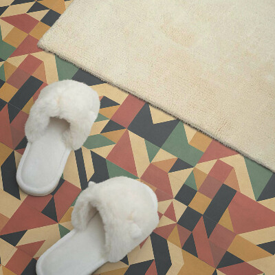 Vinyl wandbekleding Abstract motief met geometrische vormen