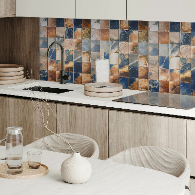 Wandbekleding vinyl Steenpatronen in mozaïekstijl