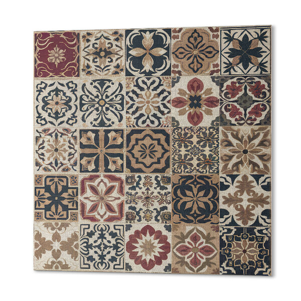 Wandbekleding vinyl Stijlvolle mozaïekarrangementen