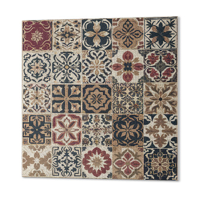 Wandbekleding vinyl Stijlvolle mozaïekarrangementen