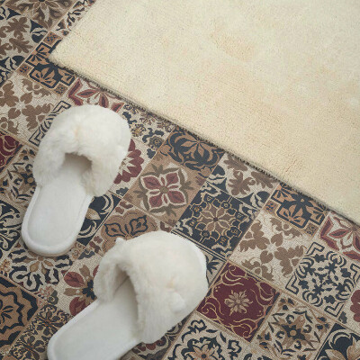 Wandbekleding vinyl Stijlvolle mozaïekarrangementen