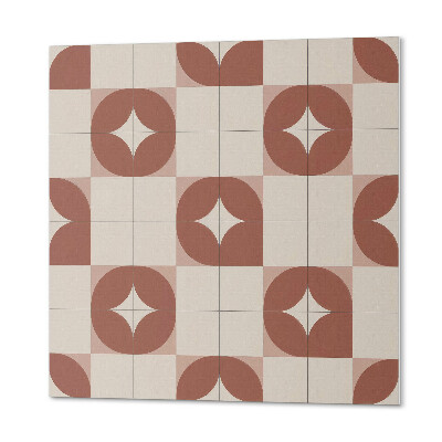 Pvc wandpaneel Rond patroon in geometrische stijl