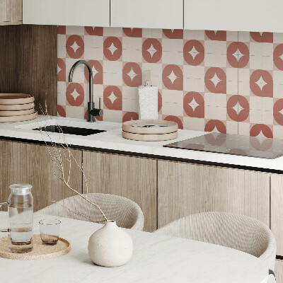 Pvc wandpaneel Rond patroon in geometrische stijl