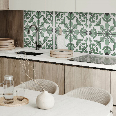 Pvc wandpaneel Harmonie van planten in een evenwichtige vorm