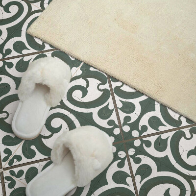 Pvc wandpaneel Patronen geschilderd met de natuur