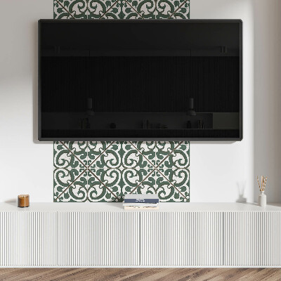 Pvc wandpaneel Patronen geschilderd met de natuur