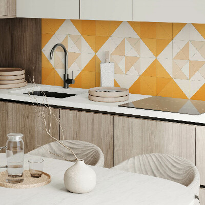 Wandbekleding vinyl Ruitgeometrie in een aantrekkelijke versie