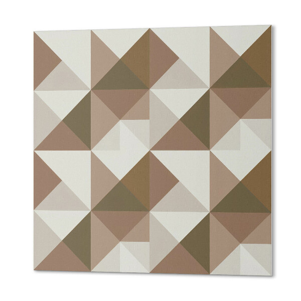 Vinyl wandbekleding Abstracte driehoeksgeometrie
