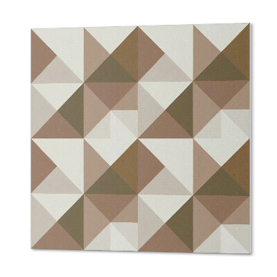 Vinyl wandbekleding Abstracte driehoeksgeometrie