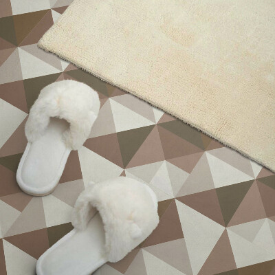 Vinyl wandbekleding Abstracte driehoeksgeometrie