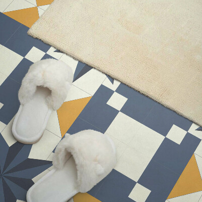 Wandbekleding vinyl Geometrisch sterpatroon