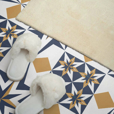 Pvc wandpaneel Vierkante patronen met geometrische sterren