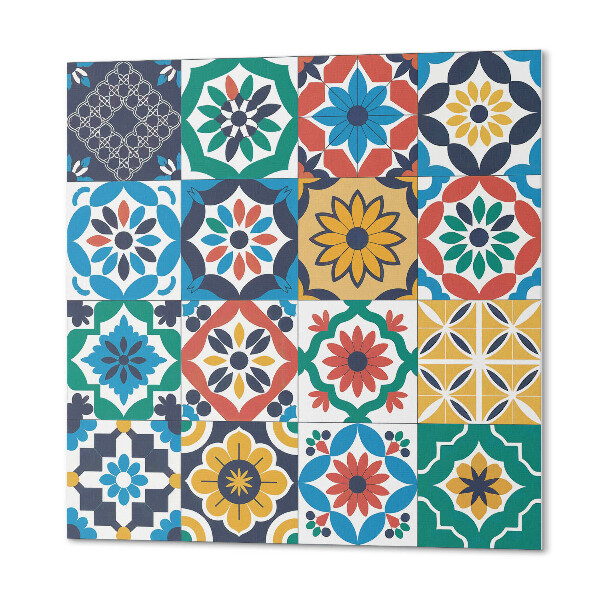 Vinyl wandbekleding Mozaïekarrangement in artistieke stijl