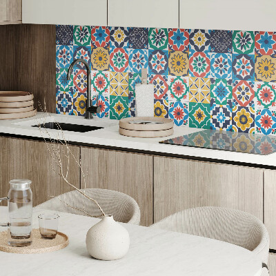 Vinyl wandbekleding Mozaïekarrangement in artistieke stijl